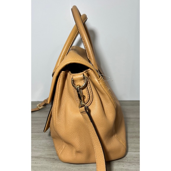 MICHAEL KORS Margo Genuine Leather Satchel - Picture 3 of 15